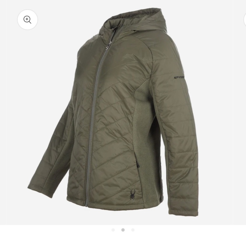 Spyder Women's Full Zip Hybrid Jacket small